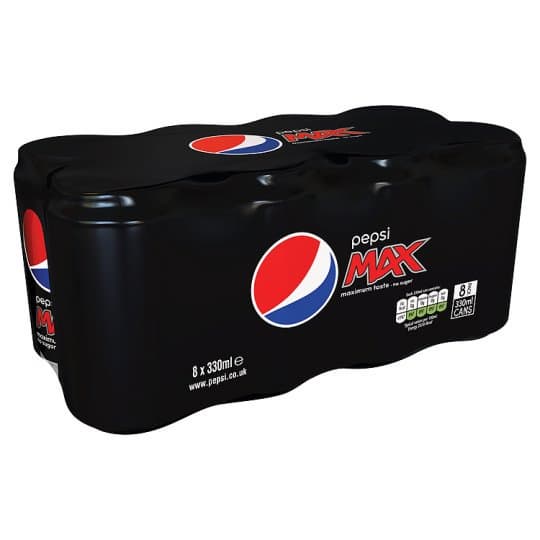 Pepsi Max 8X330ml